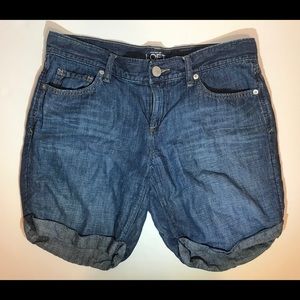 Ann Taylor LOFT Jean Shorts Womens Sz 26/2 Blue